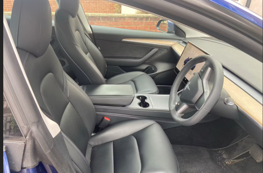 Tesla Model 3 Rwd 4dr Auto AF23UCH Blue #2