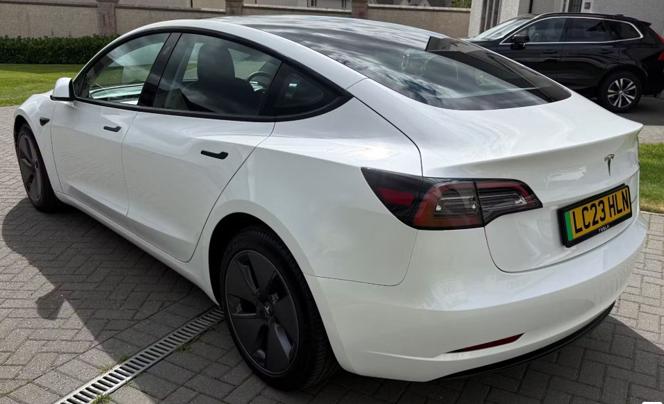 Tesla Model 3 Long Range Awd LC23HLN White #4