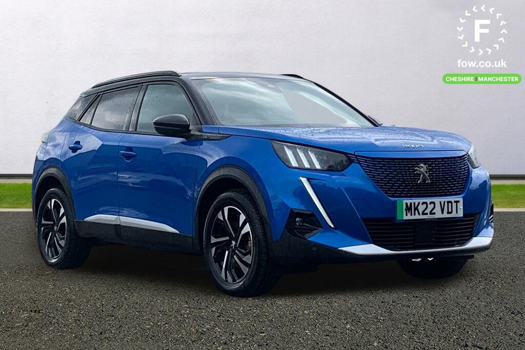 Peugeot e-2008 100Kw Gt 50Kwh Blue