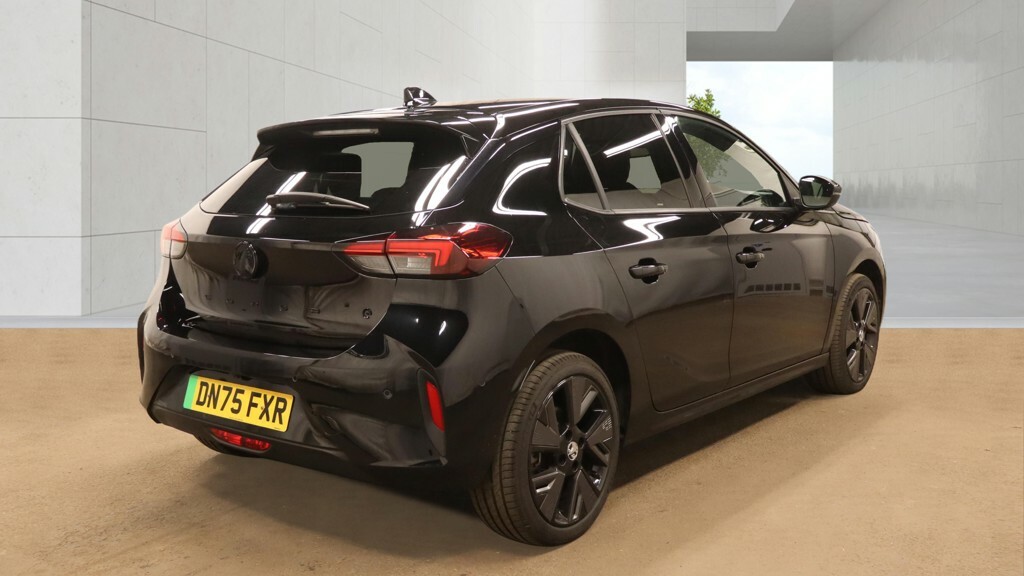 Vauxhall Corsa-e 100Kw Ultimate 50Kwh DN75FXR Black #4