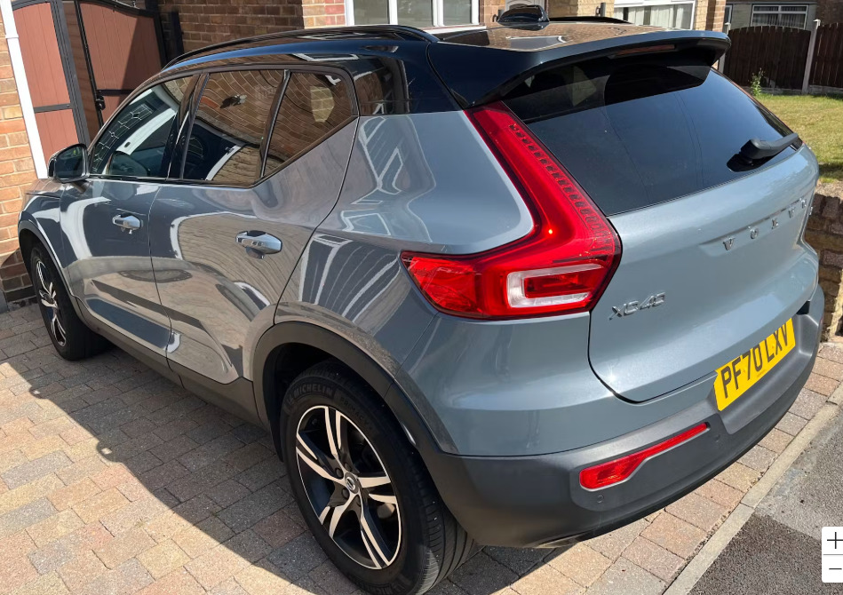 Volvo XC40 1.5 T3 163 R Design Geartronic PF70LXV Grey #4