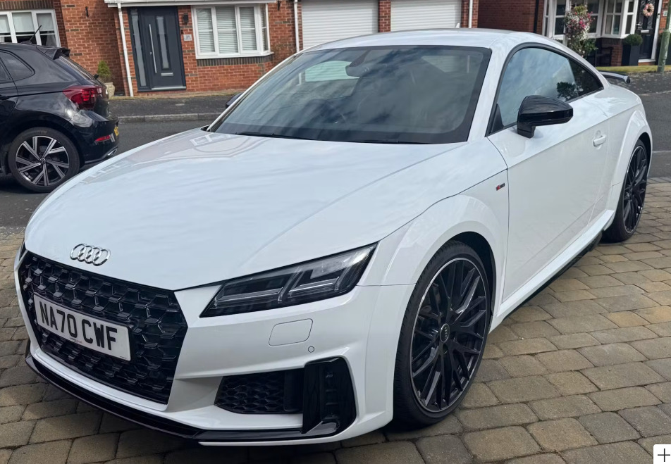 Audi TT 40 Tfsi Black Edition S Tronic White #3