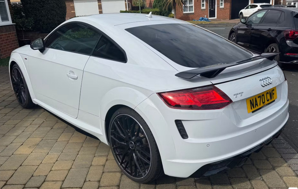 Audi TT 40 Tfsi Black Edition S Tronic White #4