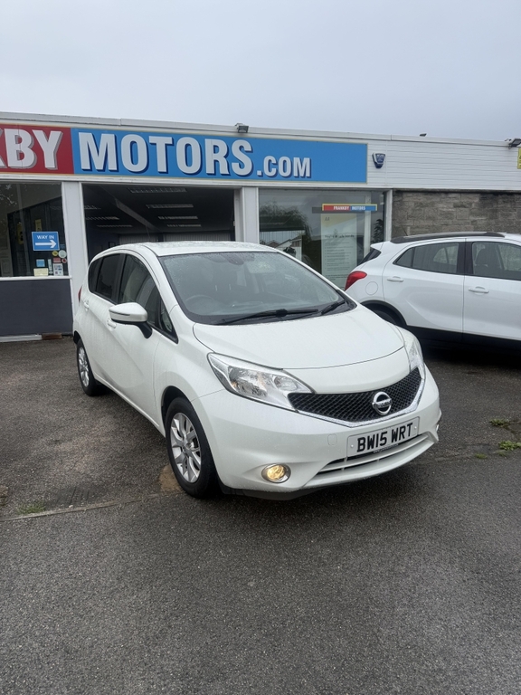 Nissan Note 1.2 Acenta Premium White #6