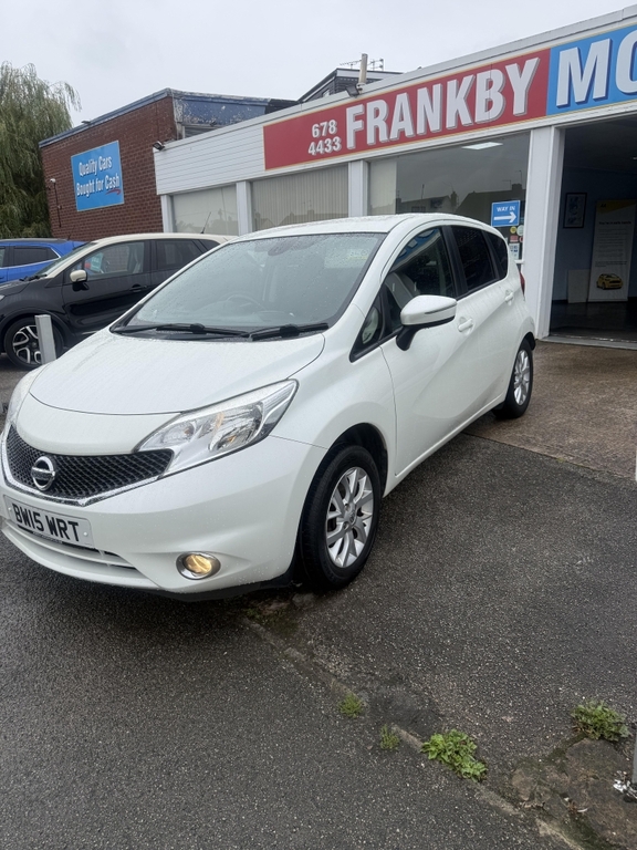 Nissan Note 1.2 Acenta Premium White #2