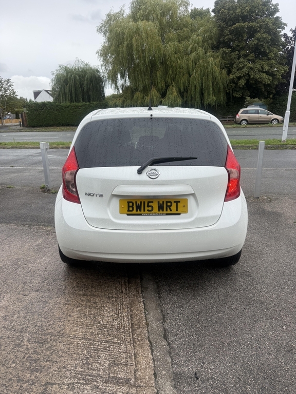 Nissan Note 1.2 Acenta Premium White #4