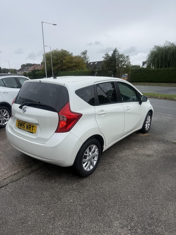 Nissan Note 1.2 Acenta Premium White #5