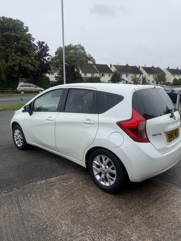 Nissan Note 1.2 Acenta Premium White #3