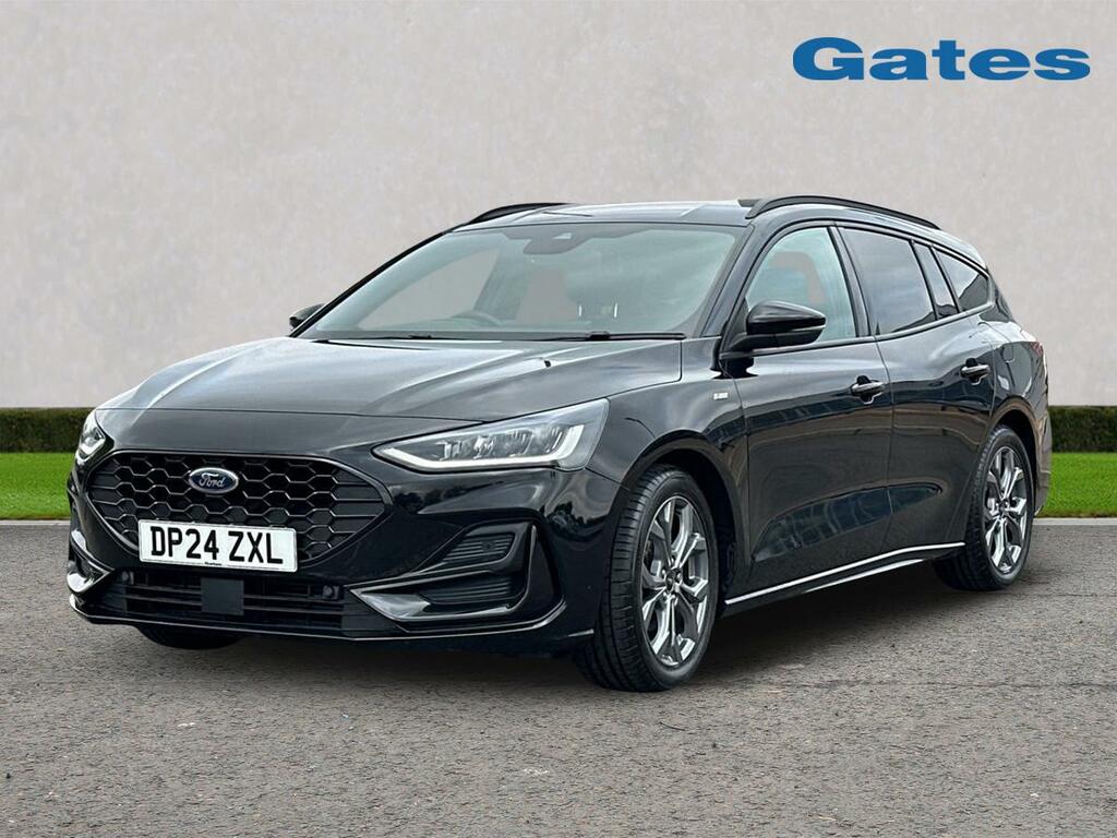 Ford Focus Focus Estate St-line 1.0 Mhev 155Ps DP24ZXL Black #3