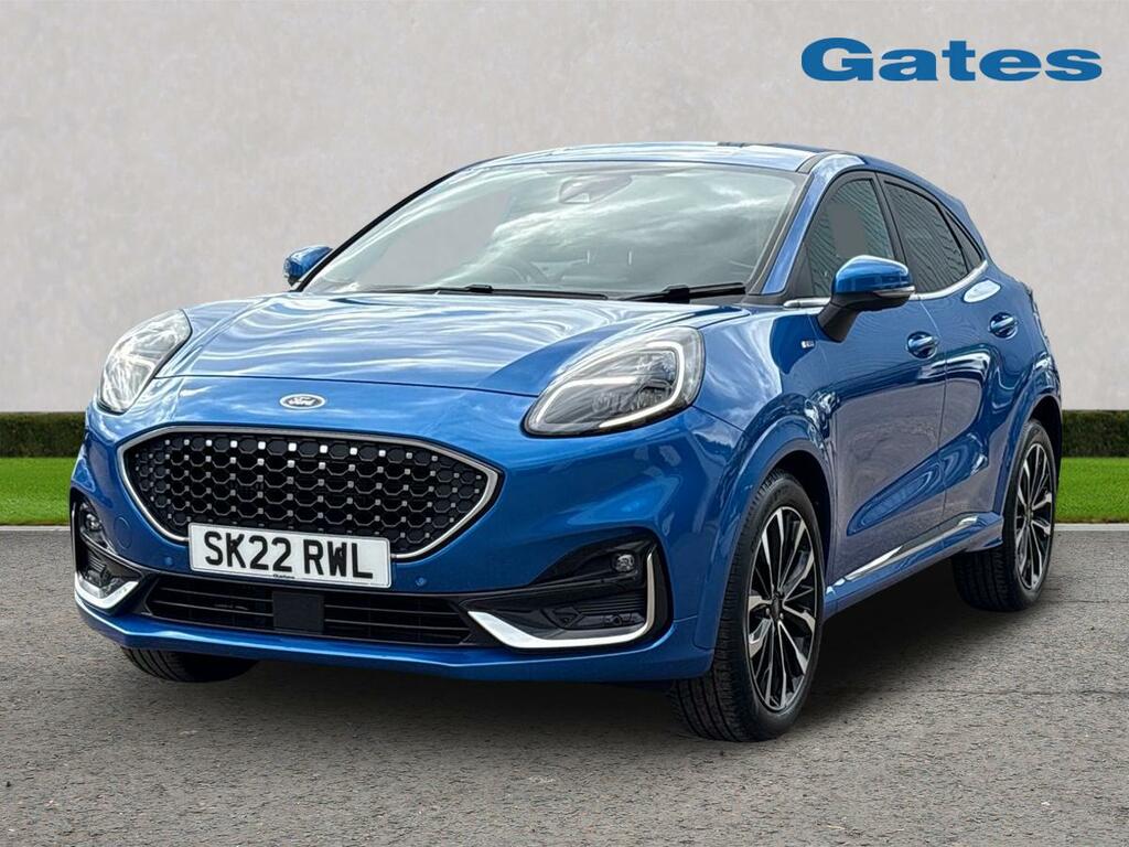 Ford Puma Puma St-line Vignale 1.0 Mhev 155Ps SK22RWL Blue #3