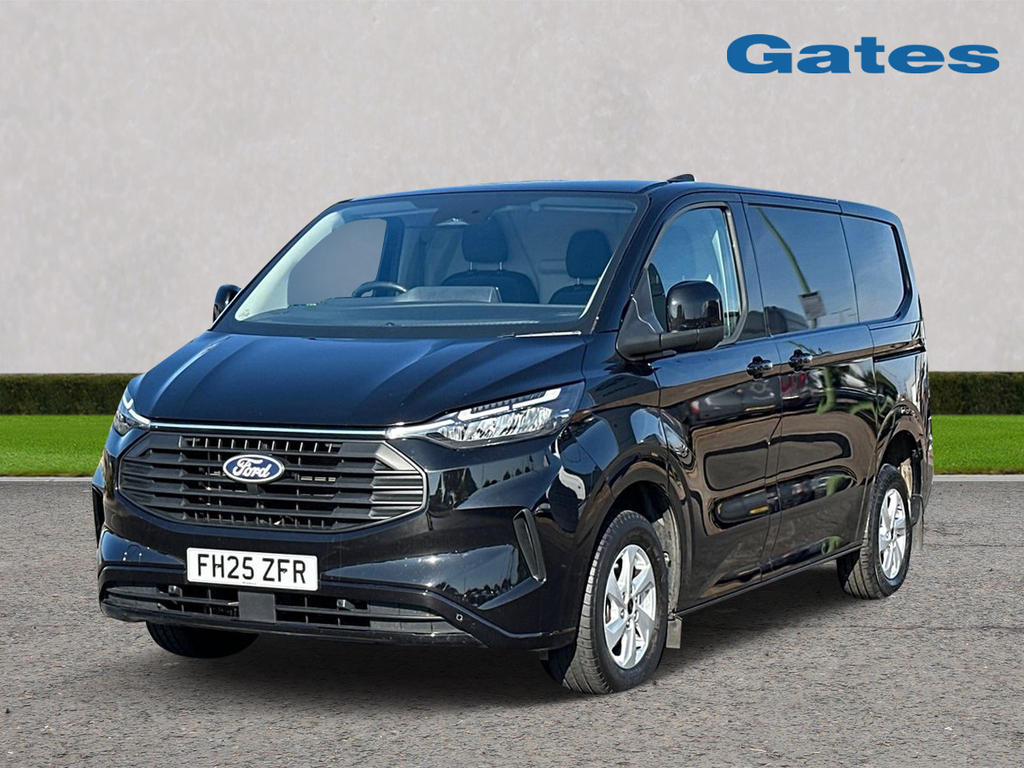 Ford Transit Custom Transit Custom 320 Swb 2.0 Tdci Limited 136Ps FH25ZFR Black #3