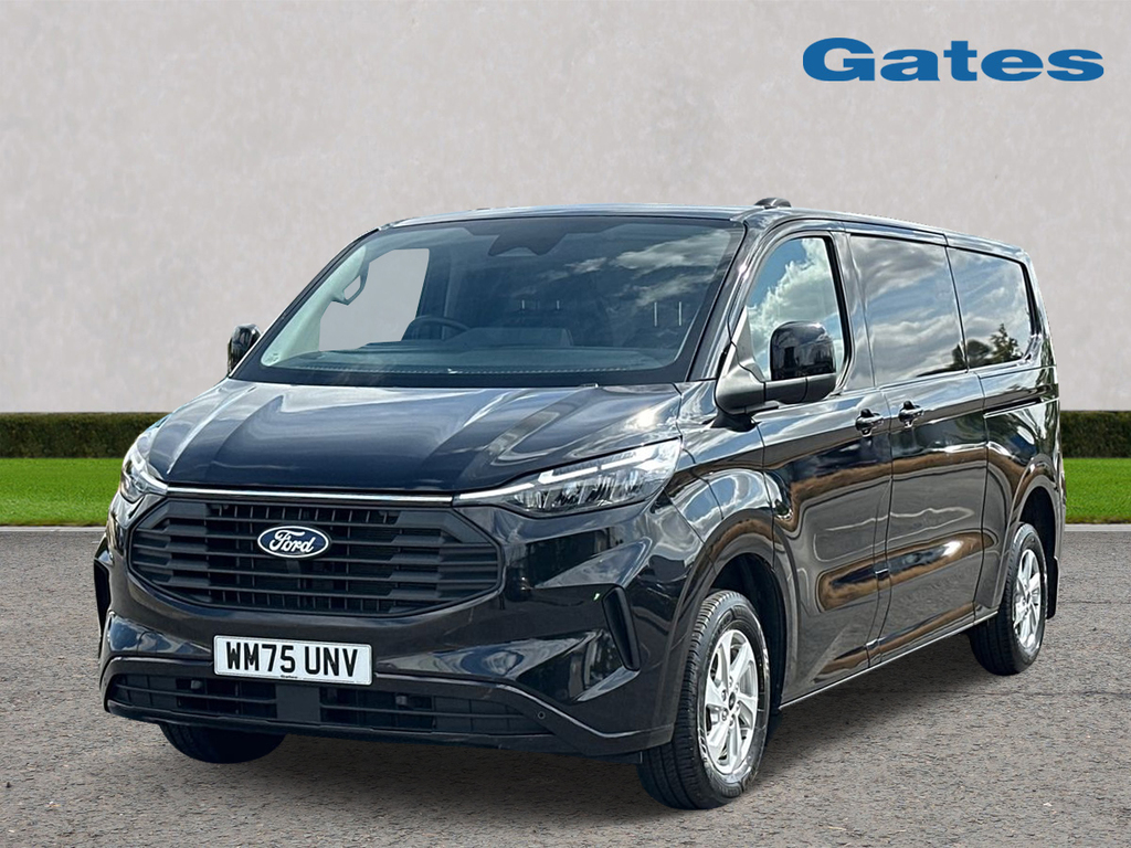 Ford Transit Custom Transit Custom 320 Lwb 2.0 Tdci Limited 136Ps WM75UNV Black #3