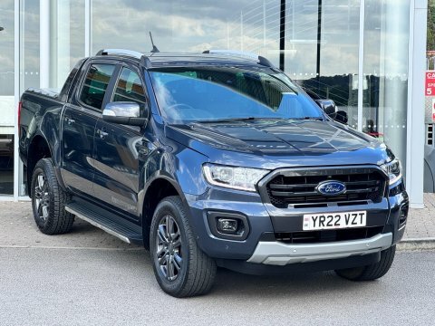 Ford Ranger Wildtrak Ecoblue YR22VZT Grey