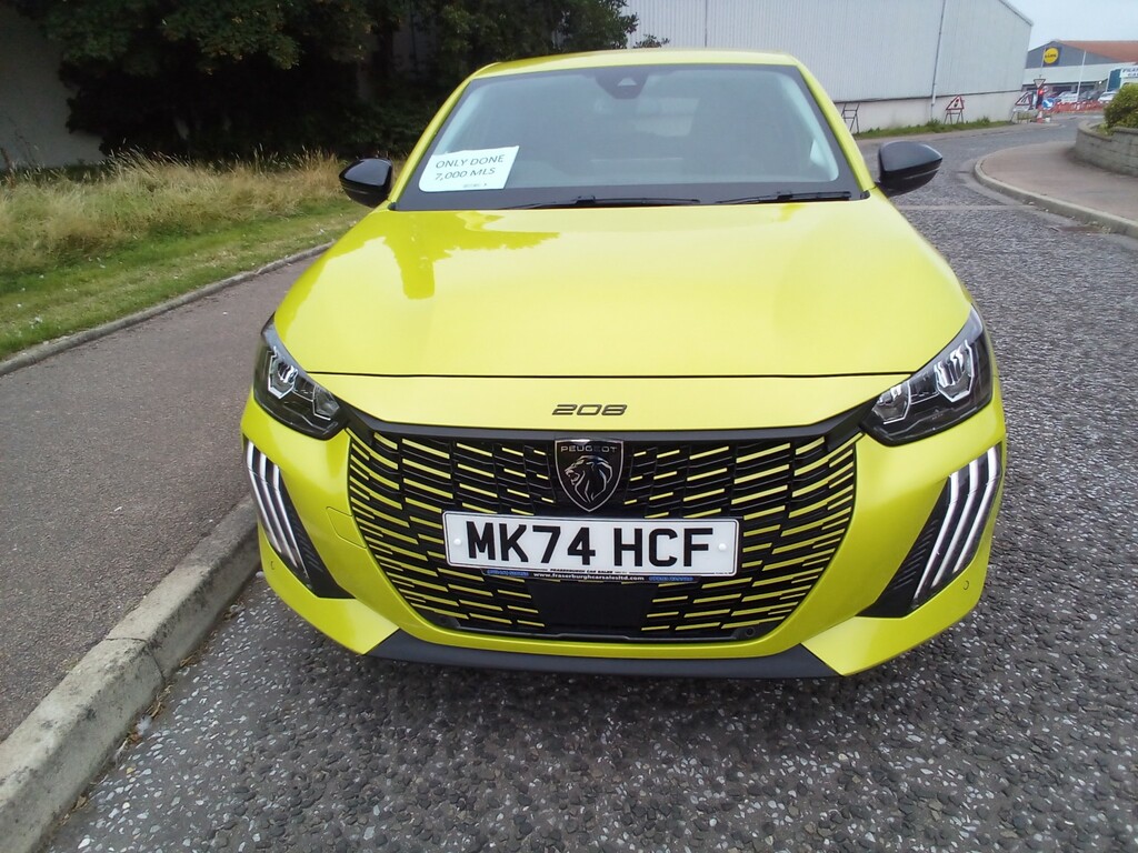 Peugeot 208 New 208 Allure 1.2L Puretech 100 MK74HCF Yellow #2