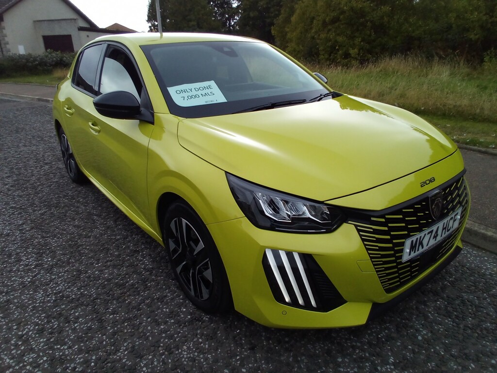 Peugeot 208 New 208 Allure 1.2L Puretech 100 MK74HCF Yellow #3