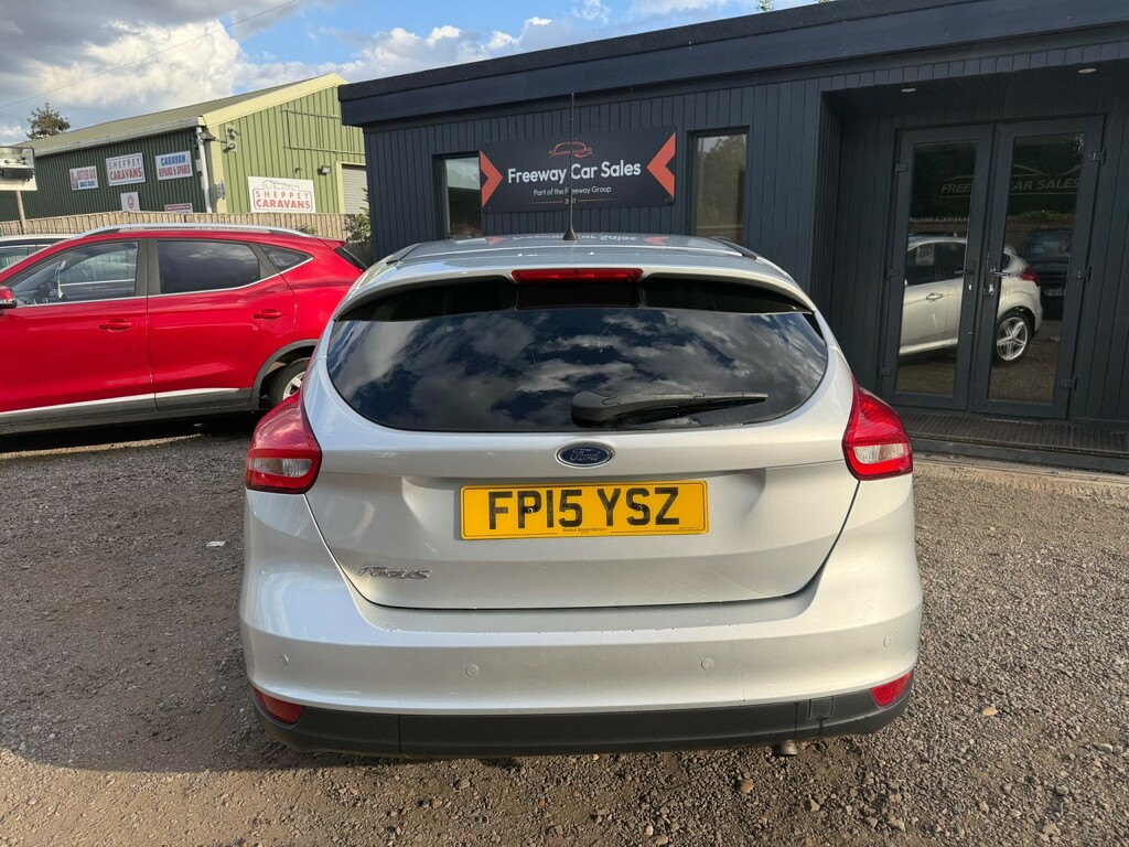 Ford Focus Hatchback 1.6 Zetec Hatchback Powershif FP15YSZ Silver #4