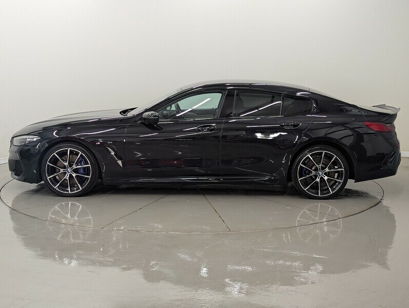 BMW 8 Series Gran Coupe 840I Blue #4