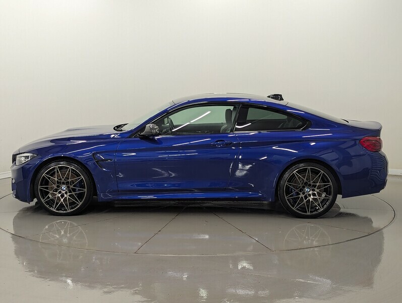 BMW M4 Biturbo Competition YS19VBU Blue #4