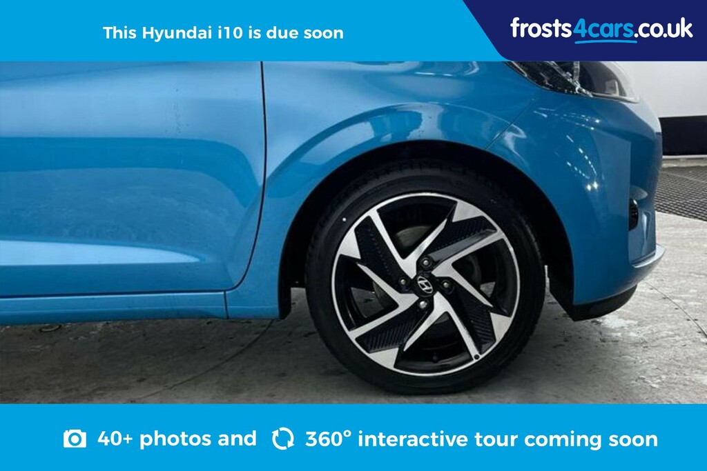 Hyundai I10 1.2 Premium Tech Pack AK23YCJ Blue #4