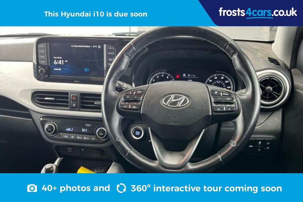 Hyundai I10 1.2 Premium Tech Pack AK23YCJ Blue #3