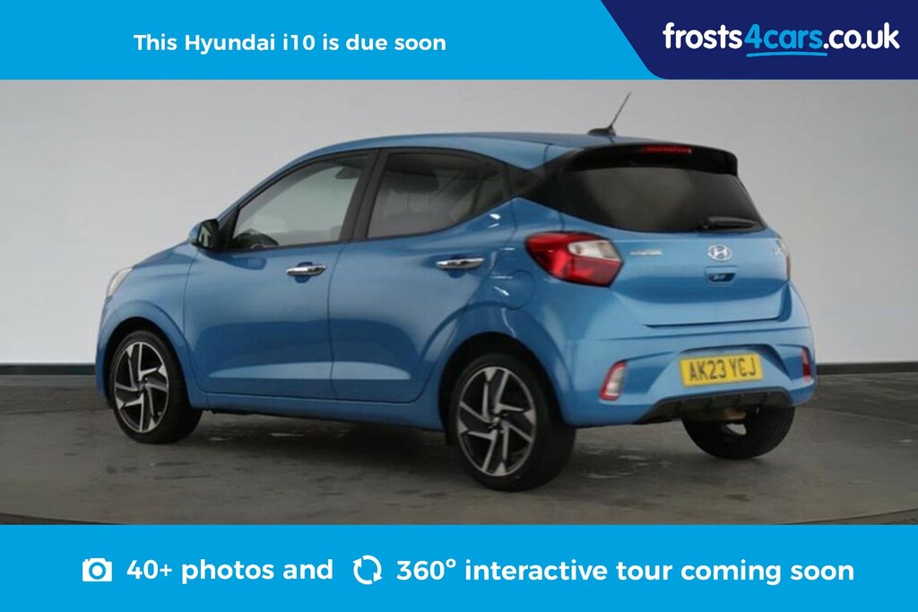 Hyundai I10 1.2 Premium Tech Pack AK23YCJ Blue #2