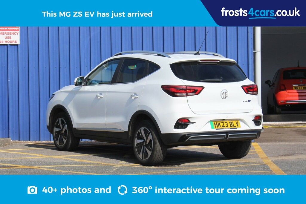 MG ZS 130Kw Trophy 51.1Kwh HK23BLV White #2