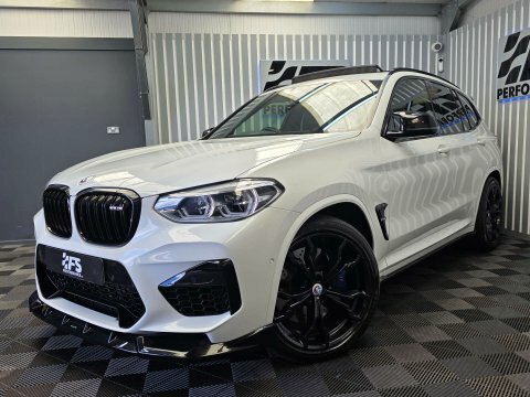 BMW X3 M M Competition White #34