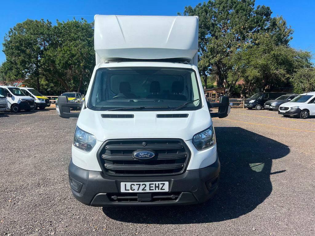 Ford Transit Custom 350 Leader Ecoblue L4 Luton Van Luton Van M LC72EHZ White #6
