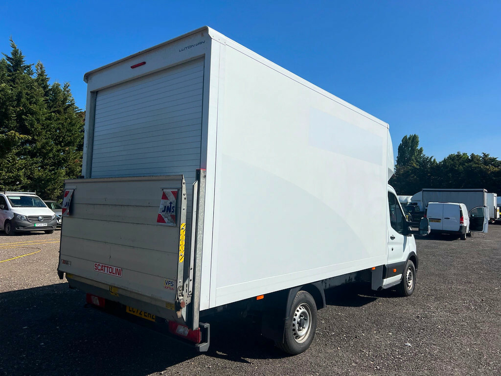 Ford Transit Custom 350 Leader Ecoblue L4 Luton Van Luton Van M LC72EHZ White #4