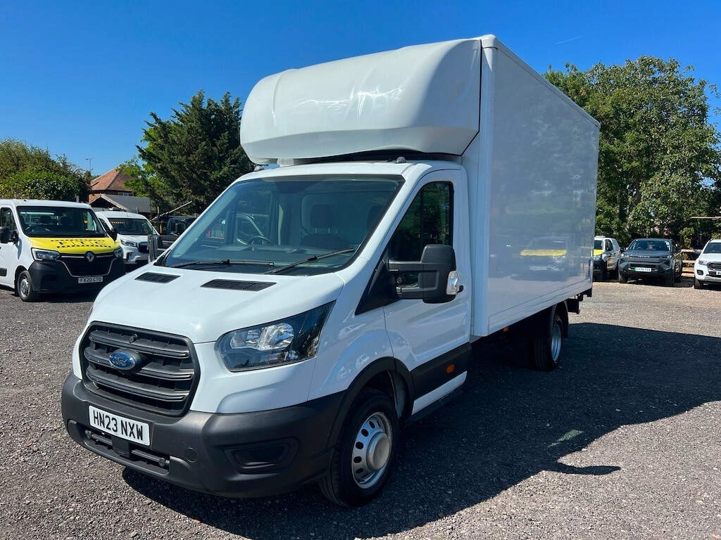 Ford Transit Custom 2.0 Ecoblue 130Ps Chassis Cab Chassis Cab M HN23NXW White #5
