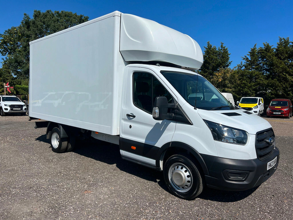 Ford Transit Custom 2.0 Ecoblue 130Ps Chassis Cab Chassis Cab M HN23NXW White