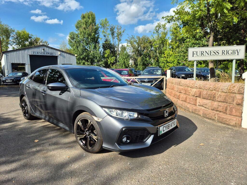 Honda Civic 1.0 Vtec Turbo Sr Euro 6 S S Grey