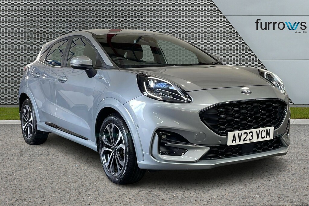Ford Puma 1.0 Ecoboost Hybrid Mhev 155 St-line Silver