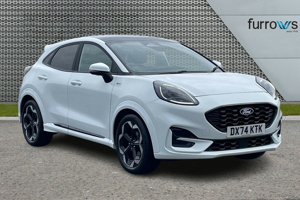 Ford Puma 1.0 Ecoboost Hybrid Mhev St-line X White