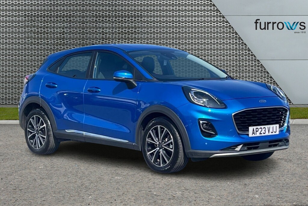 Ford Puma 1.0 Ecoboost Hybrid Mhev 155 Titanium Blue