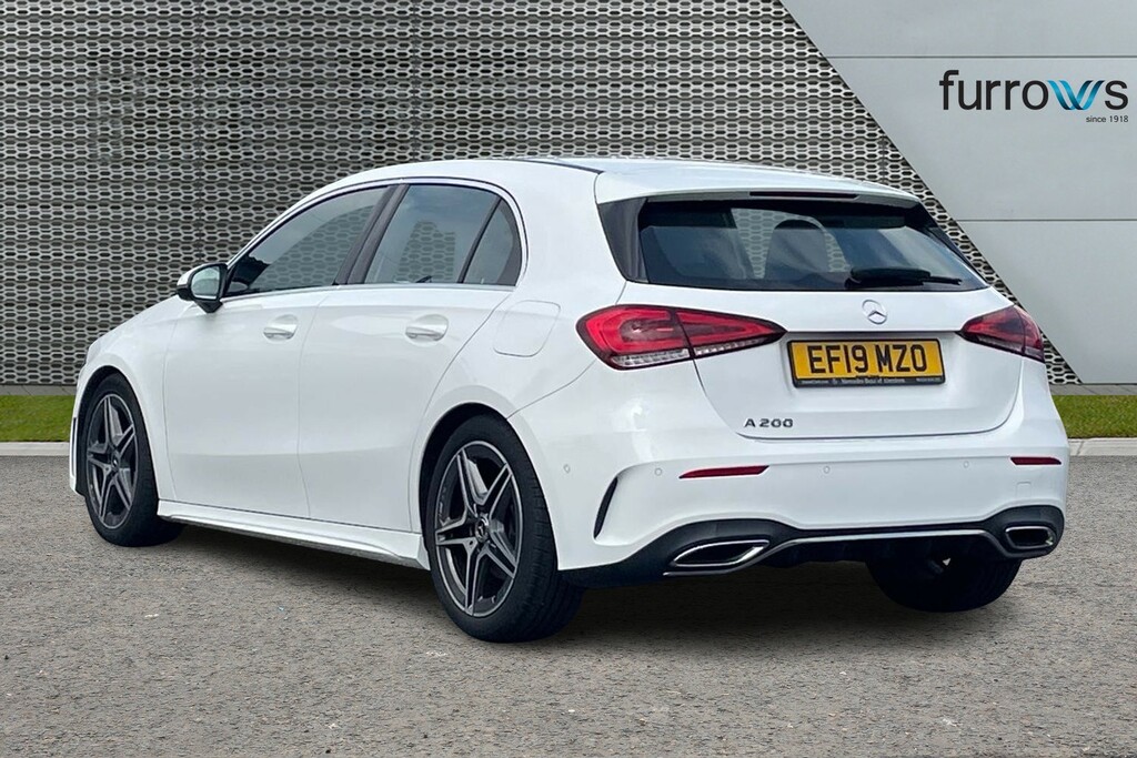 Mercedes-Benz A Class A200 Amg Line Executive EF19MZO White #3