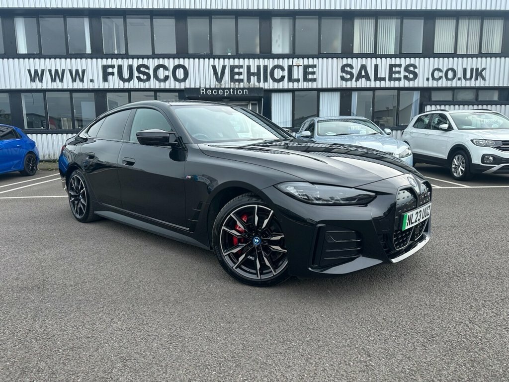 BMW i4 Hatchback Black