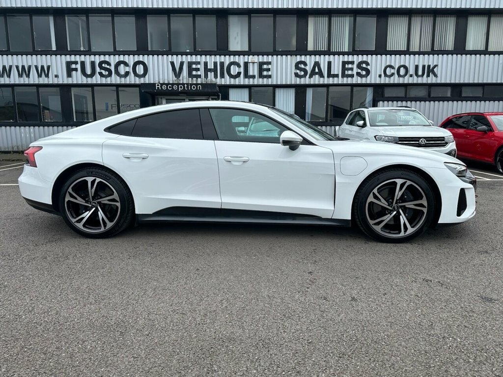Audi E Tron GT Saloon White #2