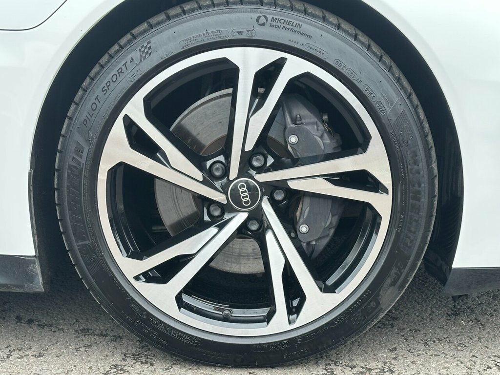Audi E Tron GT Saloon White #3