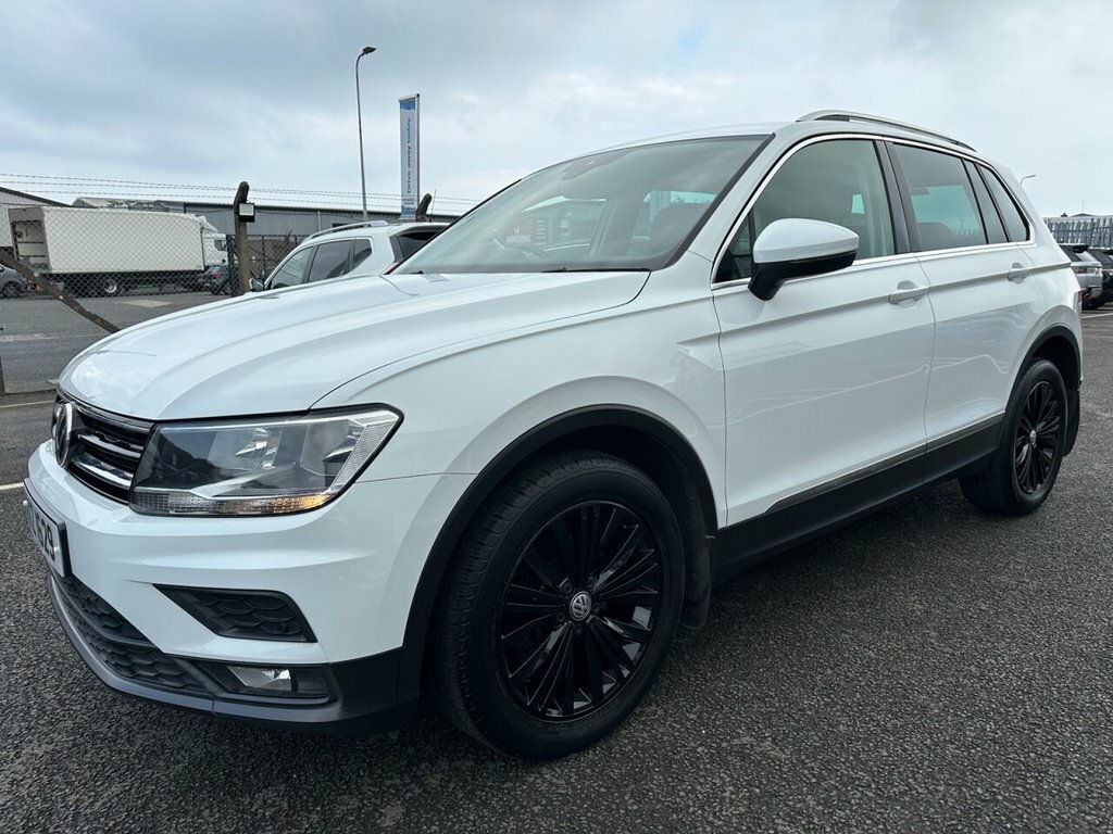 Volkswagen Tiguan 1.4L Se Navigation White #5