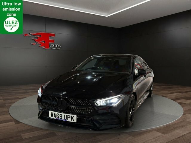 Mercedes-Benz CLA Class 2.0 Cla220 Amg Line Premium Plus Coupe Petro Black