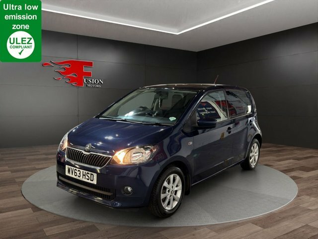 Skoda Citigo 1.0 Mpi Greentech Elegance Hatchback Ma Blue
