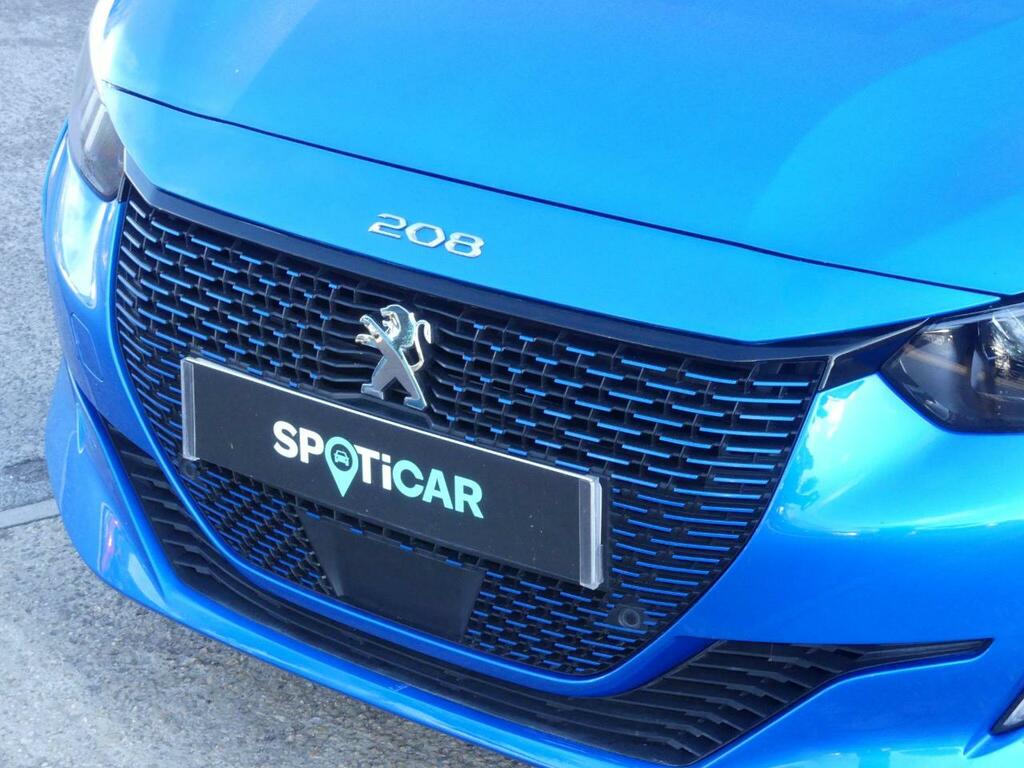 Peugeot e-208 50Kwh Gt Blue #6