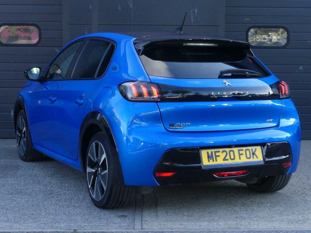 Peugeot e-208 50Kwh Gt Blue #3