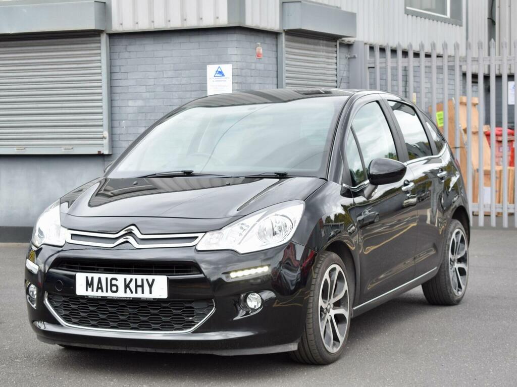 Citroen C3 Hatchback 1.2 Puretech Platinum Etg6 Euro 6 Ss Black #3