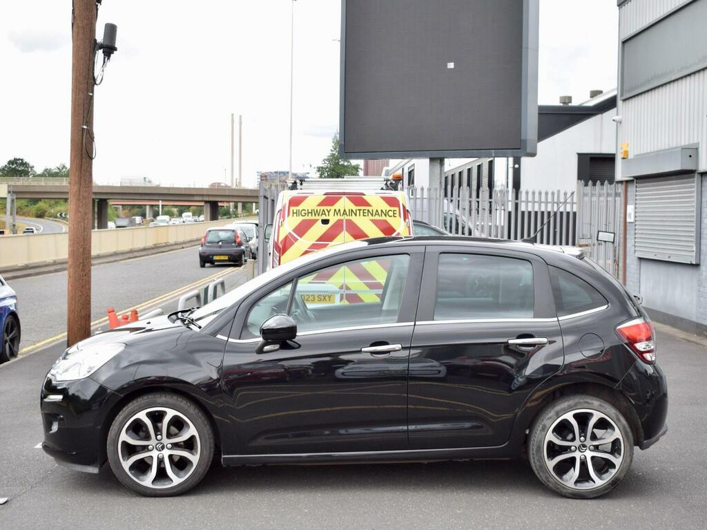 Citroen C3 Hatchback 1.2 Puretech Platinum Etg6 Euro 6 Ss Black #4