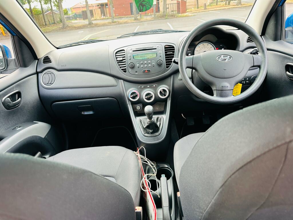 Hyundai I10 1.2 Comfort Hatchback Euro 4 77 Blue #4
