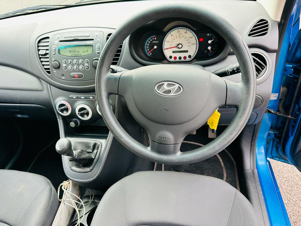 Hyundai I10 1.2 Comfort Hatchback Euro 4 77 Blue #6