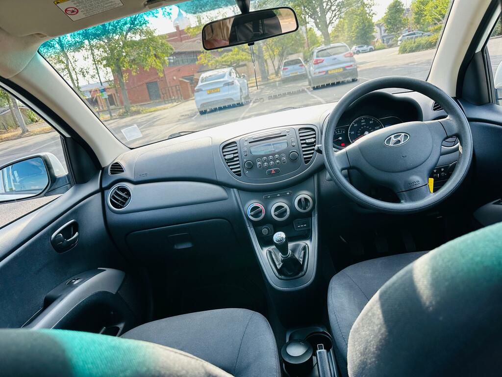 Hyundai I10 1.2 Active Hatchback Euro 5 85 White #5