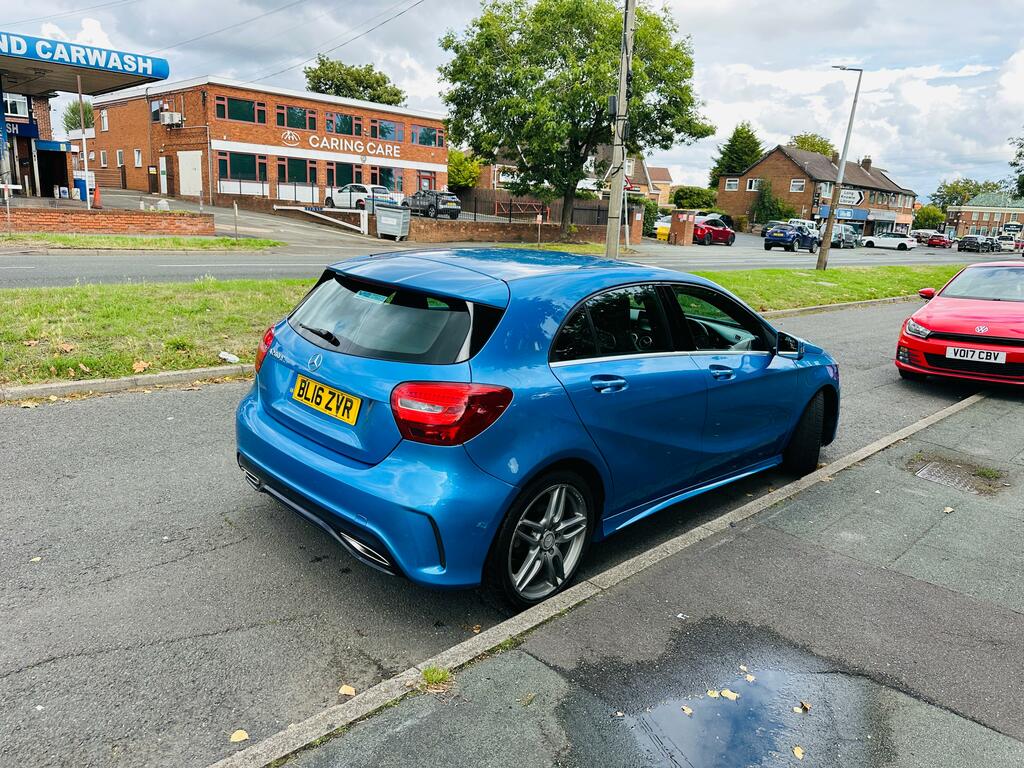 Mercedes-Benz A Class 2.1 A200d Amg Line Hatchback 7G-dct Eur Blue